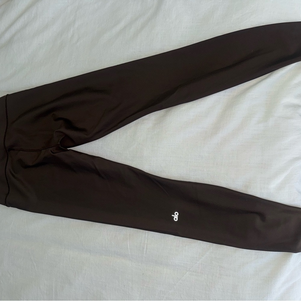 ALO Yoga Chocolate Brown Airlift leggings